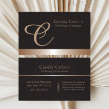 モダン&お洒落イニシャルモノグラム汎用