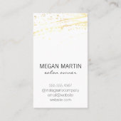 モダン [お洒落エグゼクティブ] 名刺 (裏面)