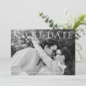 モダン.お洒落&クラシック日付の保存 セーブザデート (スタンド正面)