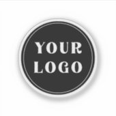 モダン、お洒落、スタイリッシュ、カスタマイズ可能 シール (正面)