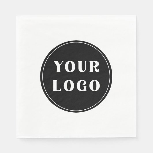 モダン、お洒落、スタイリッシュ、カスタマイズ可能 スタンダードランチョンナプキン (正面)