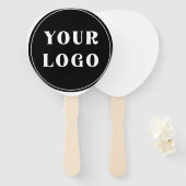 モダン、お洒落、スタイリッシュ、カスタマイズ可能 ハンドファン (正面&裏面)