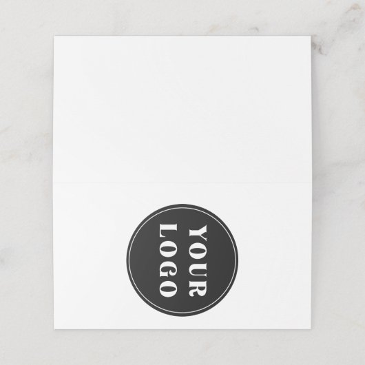 モダン、お洒落、スタイリッシュ、カスタマイズ可能 プレイスカード (外部開封)