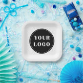 モダン、お洒落、スタイリッシュ、カスタマイズ可能 ペーパープレート (パーティー)