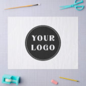 モダン、お洒落、スタイリッシュ、カスタマイズ可能 薄葉紙 (クラフト)