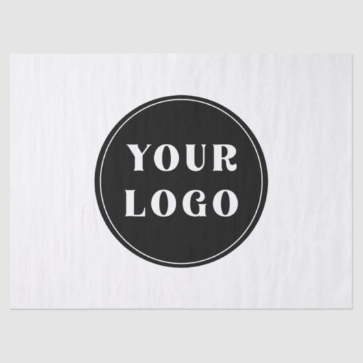 モダン、お洒落、スタイリッシュ、カスタマイズ可能 薄葉紙 (正面)