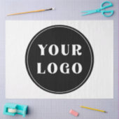 モダン、お洒落、スタイリッシュ、カスタマイズ可能 薄葉紙 (クラフト)