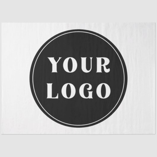 モダン、お洒落、スタイリッシュ、カスタマイズ可能 薄葉紙 (正面)