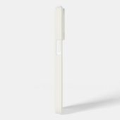 モダン アイボリー ゴールド スクリプト モノグラム Case-Mate iPhoneケース (裏面 / 右)