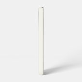 モダン アイボリー ゴールド スクリプト モノグラム SAMSUNG GALAXYケース (左側面)