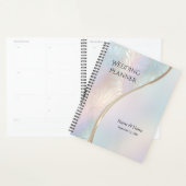 モダン アブストラクト イリデセント ウェディング プランナー (ディスプレー)