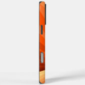 モダン アブストラクト オレンジ 赤 バニラ グラフィック フラクタル Case-Mate iPhoneケース (裏面 / 右)