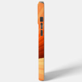 モダン アブストラクト オレンジ 赤 バニラ グラフィック フラクタル Case-Mate iPhoneケース (裏面 / 左)