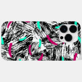 モダン・アブストラクト・パターン Case-Mate iPhoneケース (裏面 (横))