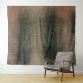 モダン アブストラクト ピンク ブラック ゴールド グランジ タペストリー (インサイチュ(横))