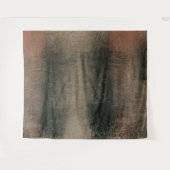 モダン アブストラクト ピンク ブラック ゴールド グランジ タペストリー (正面(横))