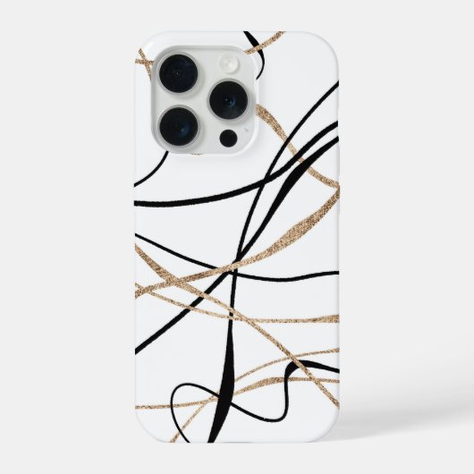 モダン アブストラクト iPhoneケース (裏面)