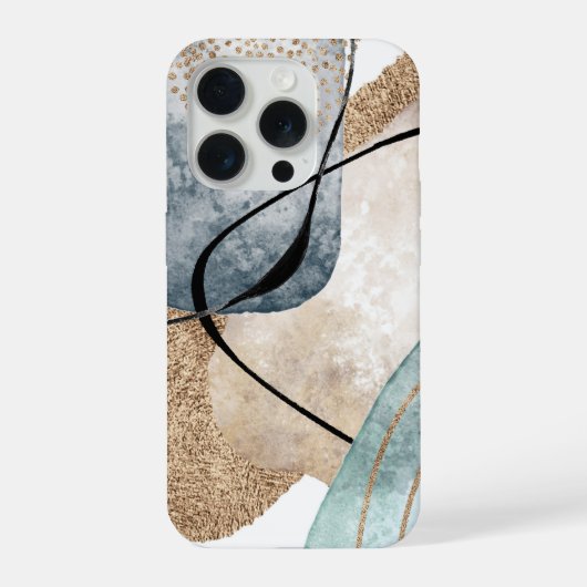 モダン アブストラクト iPhoneケース (裏面)