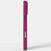 モダン アマランス モノグラムイニシャル モダン Case-Mate iPhoneケース (裏面 / 右)