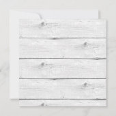 モダン&アンパクラシックンパサンド | 結婚s 招待状 (裏面)