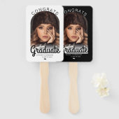 モダン アーチ フォト ミニマル 卒業 ハンドファン (正面&裏面)