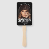 モダン アーチ フォト ミニマル 卒業 ハンドファン (裏面)