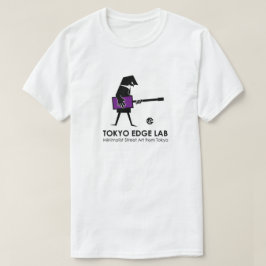 モダン アーバン ベース プレーヤー グラフィック - Tokyo Edge Lab Tシャツ