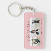 モダン・ア・ラブ・ユー・ママ | 3フォトキーチェーン キーホルダー (正面)