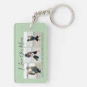 モダン・ア・ラブ・ユー・ママ | 3フォトキーチェーン キーホルダー (裏面)