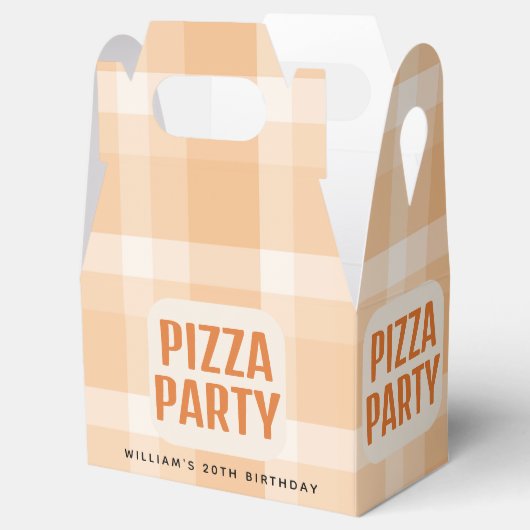 モダン&イタリアン任意の大事な行事ピザパーティー フェイバーボックス (オープン)