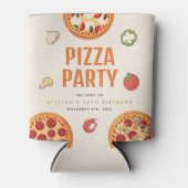 モダン&イタリアン任意の大事な行事ピザパーティー 缶クーラー (正面)