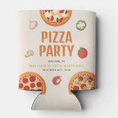 モダン&イタリアン任意の大事な行事ピザパーティー 缶クーラー (裏面)