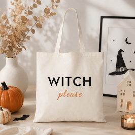 モダン・ウィッチ・プリーズ ハロウィントートバッグ - トレンディ トートバッグ