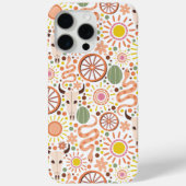 モダン ウエスタンカウ スカル デザート サン パターン Case-Mate iPhoneケース (裏面)