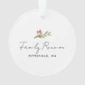 モダン ウォーターカラー グリーンの写真 アクリル オーナメント (裏面)