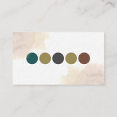 モダン ウォーターカラー 結婚式 ゲスト 服装 ドレスコード エンクロージャーカード (裏面)