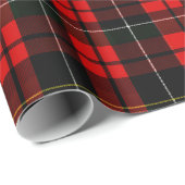 モダン ウォーレス レッド スコットランド タルタン プライド パターン ラッピングペーパー (ロールコーナー)