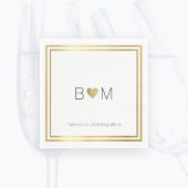 モダン/エレガントなウェディングお祝いパーティー スタンダードランチョンナプキン