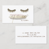 モダン,エレガントグリッターの点滅，ブラシストローク 名刺 (正面/裏面)