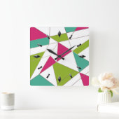 モダン,エレガント抽象芸術,装飾,時計 スクエア壁時計 (ホーム)