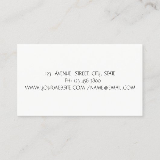 モダン,エレガント金ゴールドグリッターラッシュ,メイクアップアーティスト 名刺 (裏面)