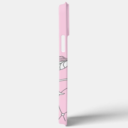 モダン エレガント かわいい ガーリー シンプル フラワー Case-Mate iPhoneケース (裏面 / 右)