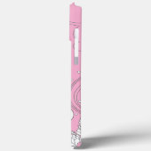 モダン エレガント かわいい ガーリー シンプル フラワー Case-Mate iPhoneケース (裏面 / 左)