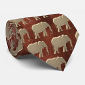 モダン エレガント ゴールド パターン ネクタイ (ロール)