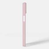 モダン エレガント サクラピンク ゴールド モノグラムイニシャル Case-Mate iPhoneケース (裏面 / 右)