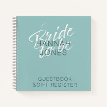 モダン エレガント ターコイズ ミントグリーン ブライダルシャワー