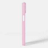 モダン エレガント ピンク モノグラムイニシャル Case-Mate iPhoneケース (裏面 / 右)