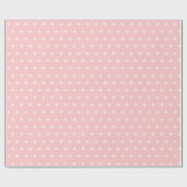 モダン エレガント フェスティバル ピンク ラッキー クローバー パターン ラッピングペーパー (フラット)