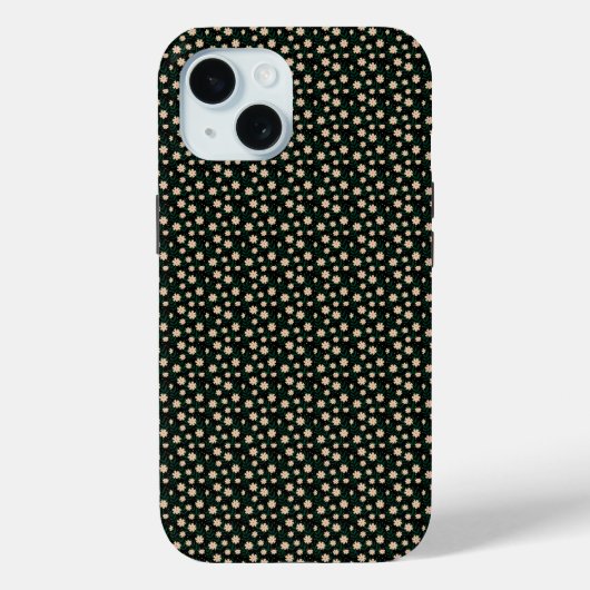 モダン エレガント フラワー柄 Case-Mate iPhoneケース (裏面)