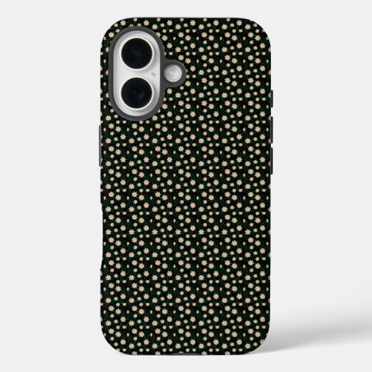 モダン エレガント フラワー柄 Case-Mate iPhoneケース (裏面)